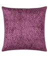 Cojin 42x42cm chenille burdeo