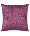 Cojin 42x42cm chenille burdeo