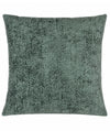 Cojin 42x42cm chenille verde oscuro