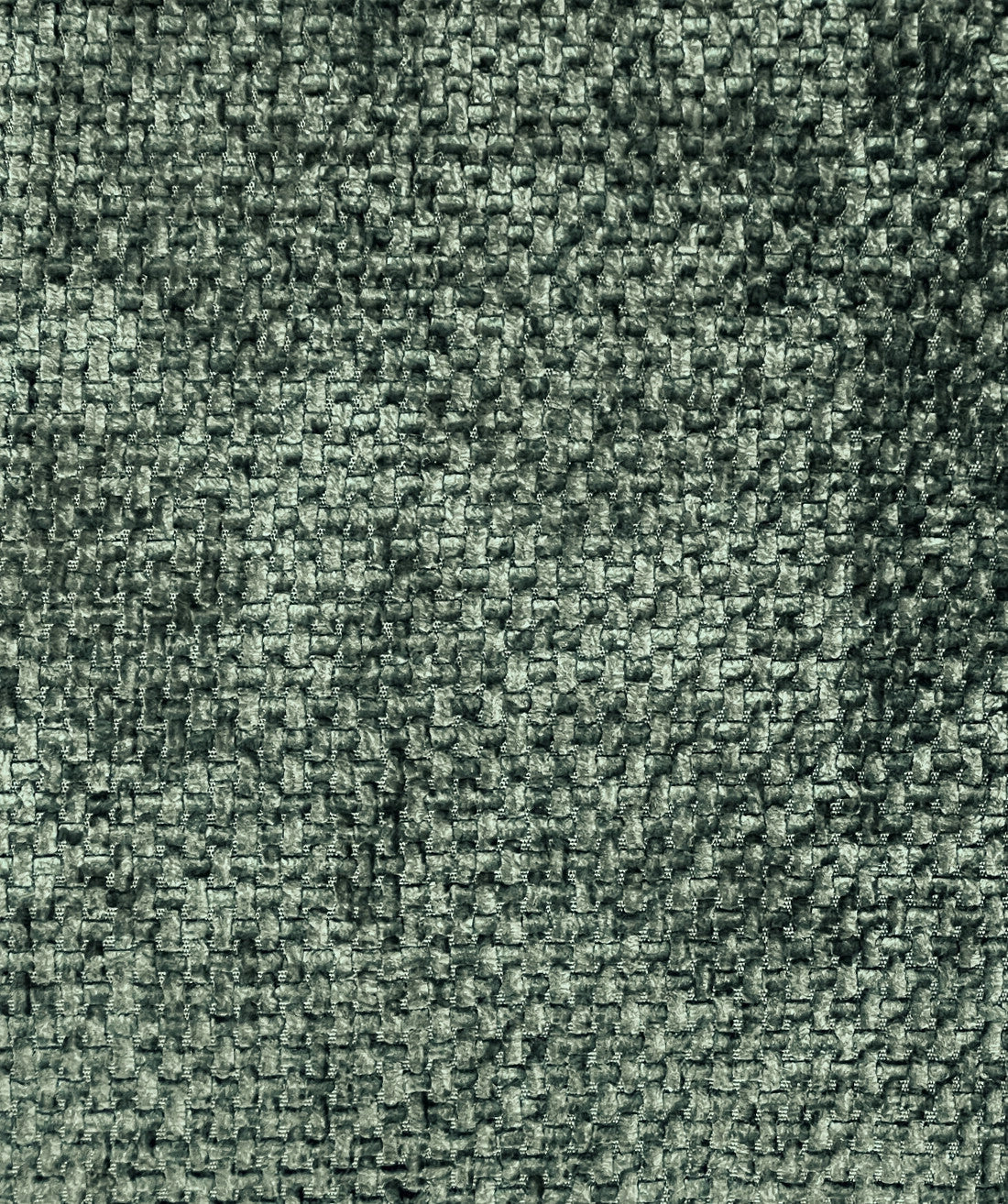 Cojin 42x42cm chenille verde oscuro