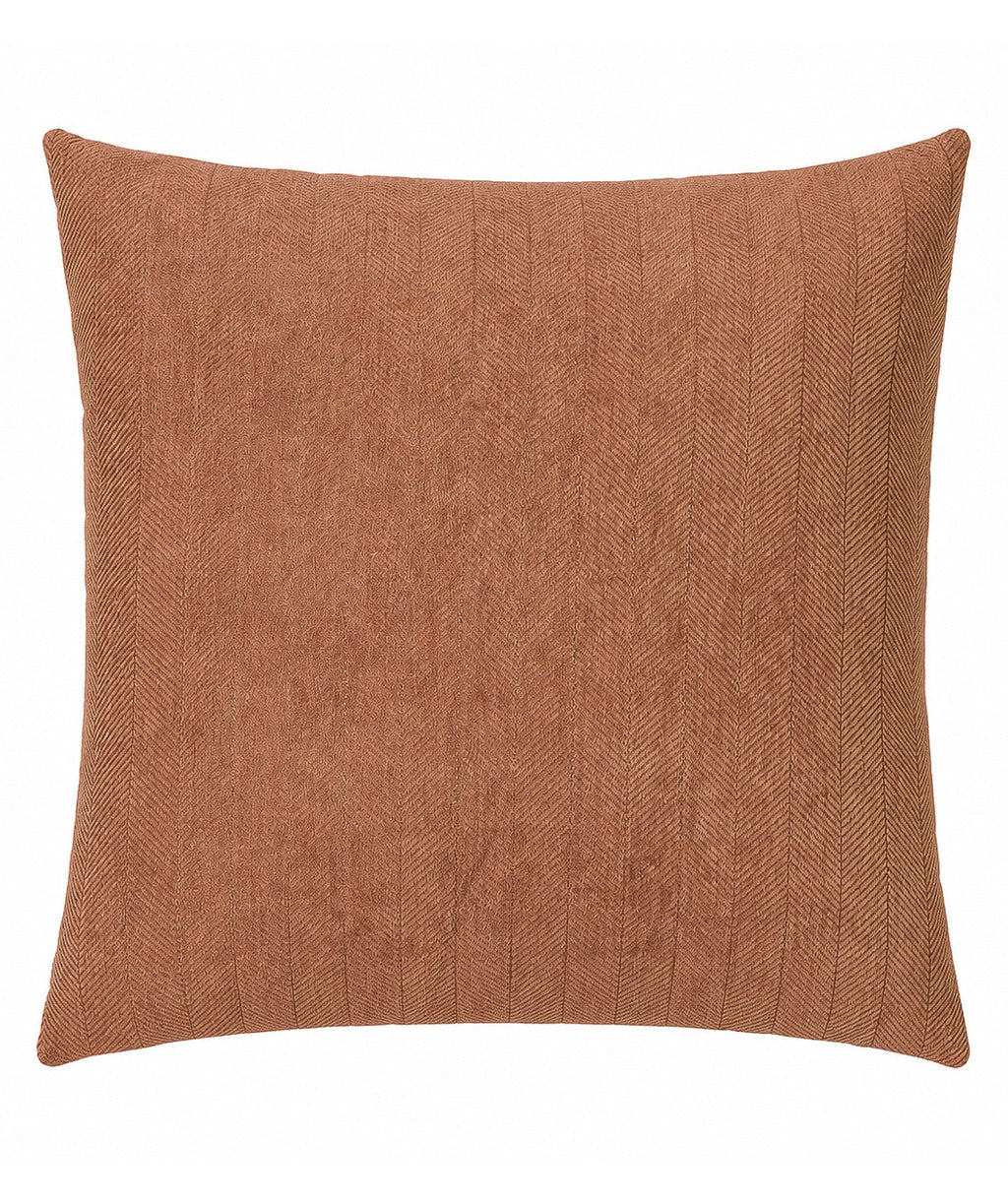 Cojin 42x42cm chevron burdeo