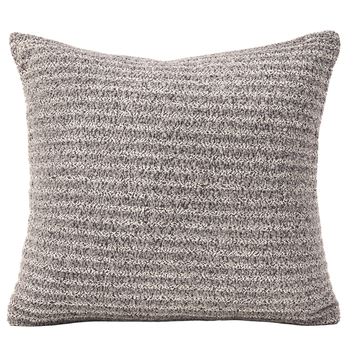 Cojín 42x42cm textura gris