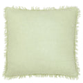 Cojín 45x45cm gasa agua verde