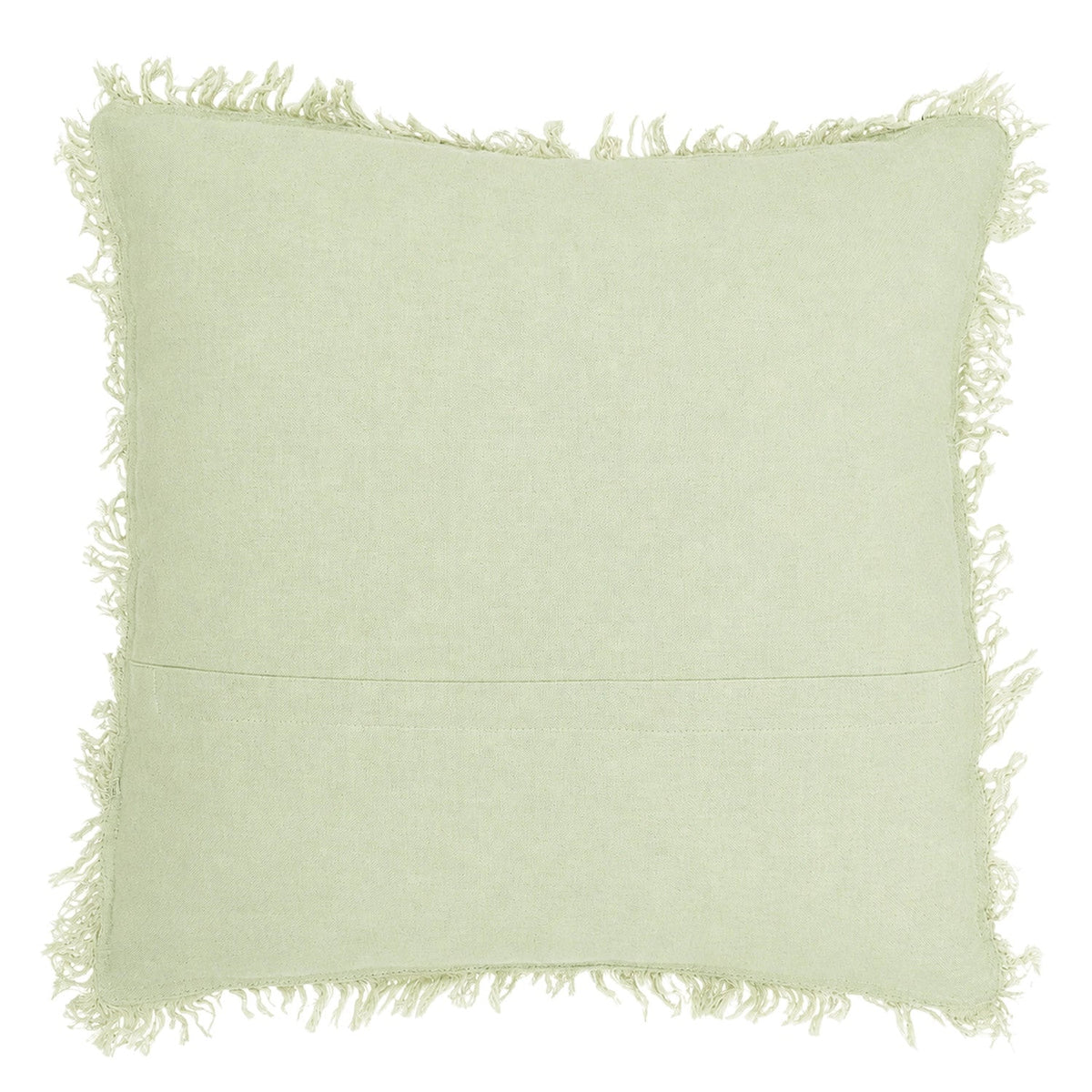 Cojín 45x45cm gasa agua verde