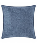 Cojin 48x48cm chenille azul