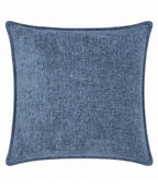 Cojin 48x48cm chenille azul