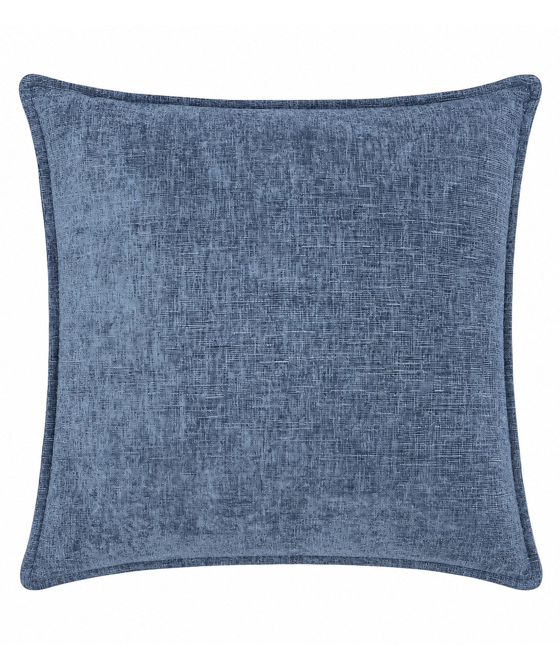 Cojin 48x48cm chenille azul