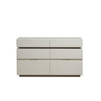 Cómoda 6 cajones Kanso gris claro