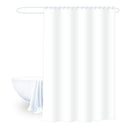 Cortina baño blanco liso 180x180cm