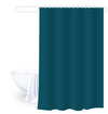 Cortina baño turquesa liso 180x180cm