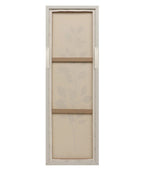 Cuadro 30x90 floreado negro D1