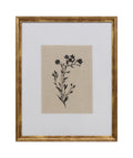 Cuadro 40x50 flor negra D1