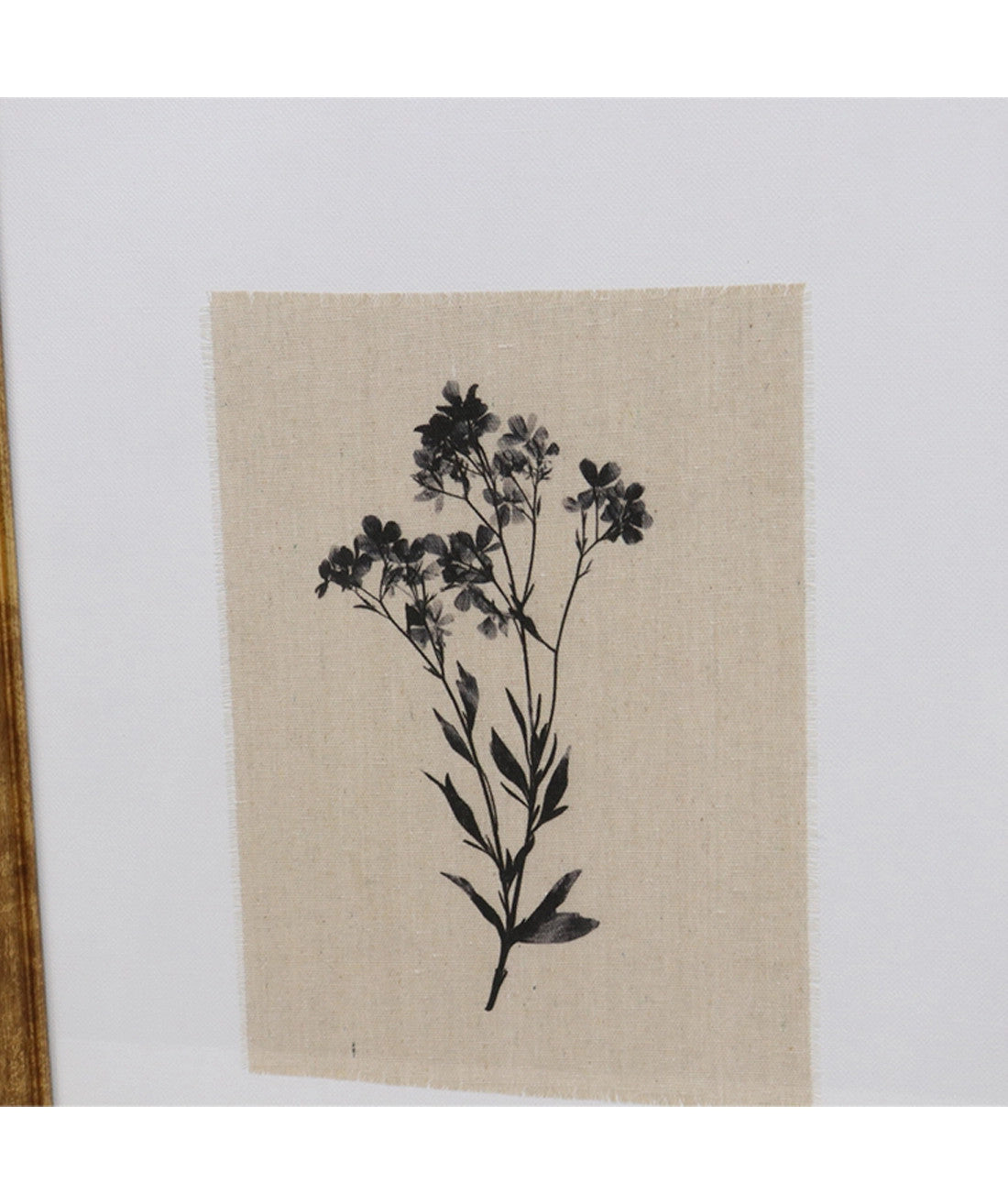 Cuadro 40x50 flor negra D2