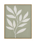 Cuadro 40x50 flor verde