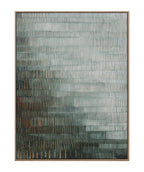 Cuadro 60x80 degrade verde dorado