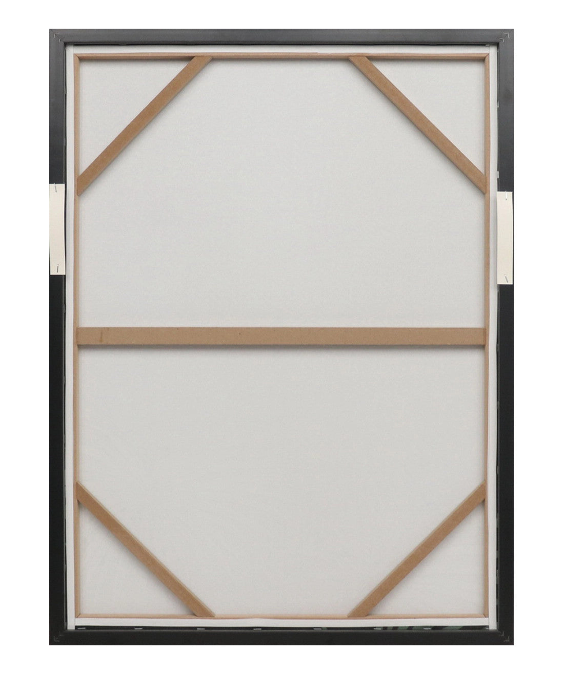 Cuadro 60x80 hojas verde dorado