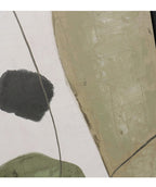 Cuadro 70.5x35.5 abstracto verde set 3