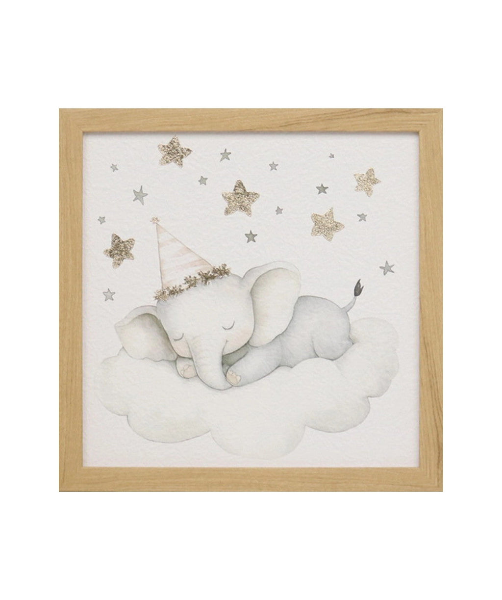 Cuadro 75.5x25.5 animales infantil set 3