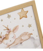Cuadro 75.5x25.5 animales infantil set 3
