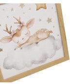 Cuadro 75.5x25.5 animales infantil set 3