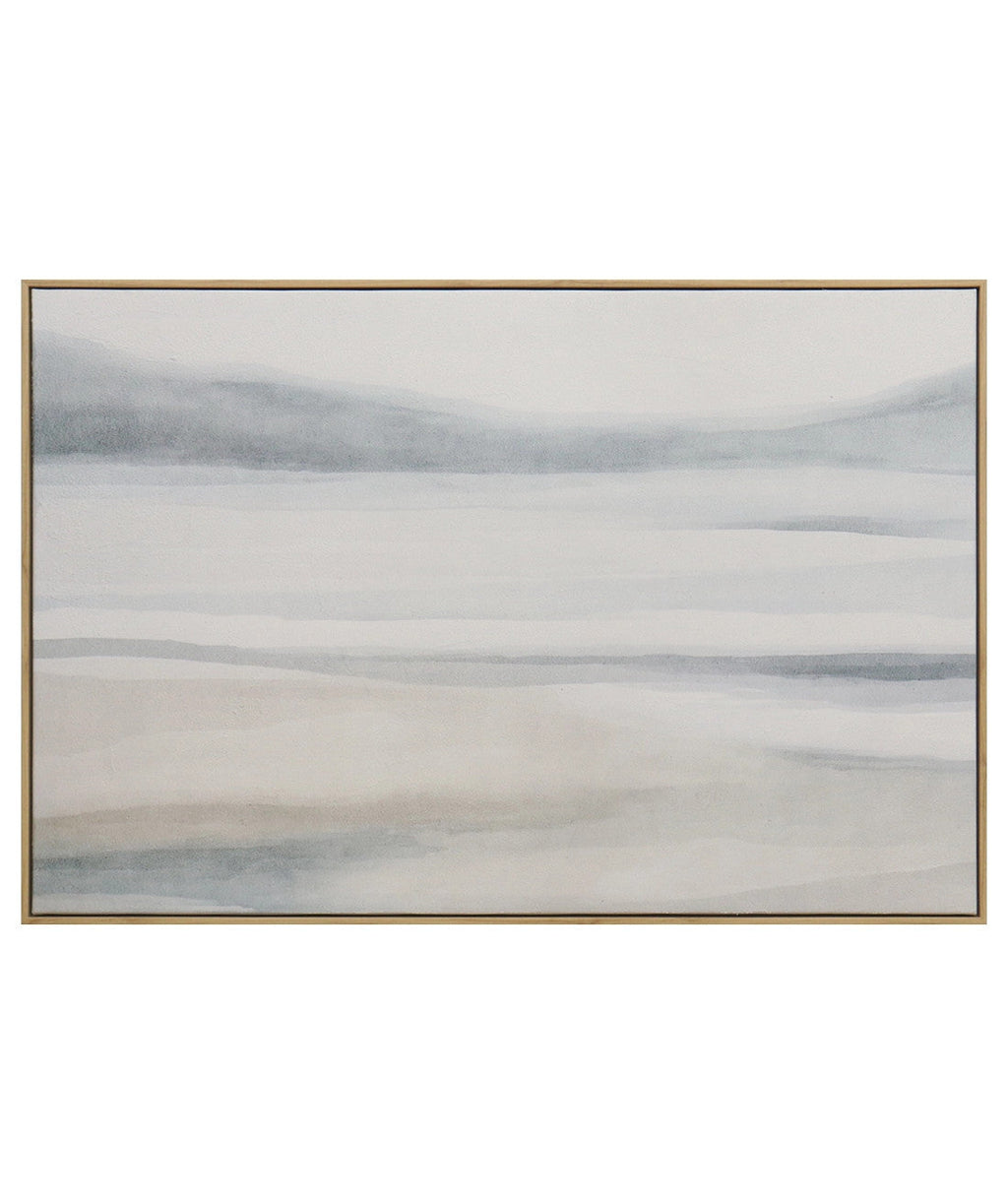 Cuadro 90x60 playa abstracta