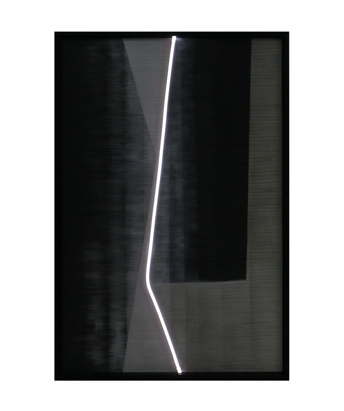 Cuadro luminoso 40x60 industrial negro