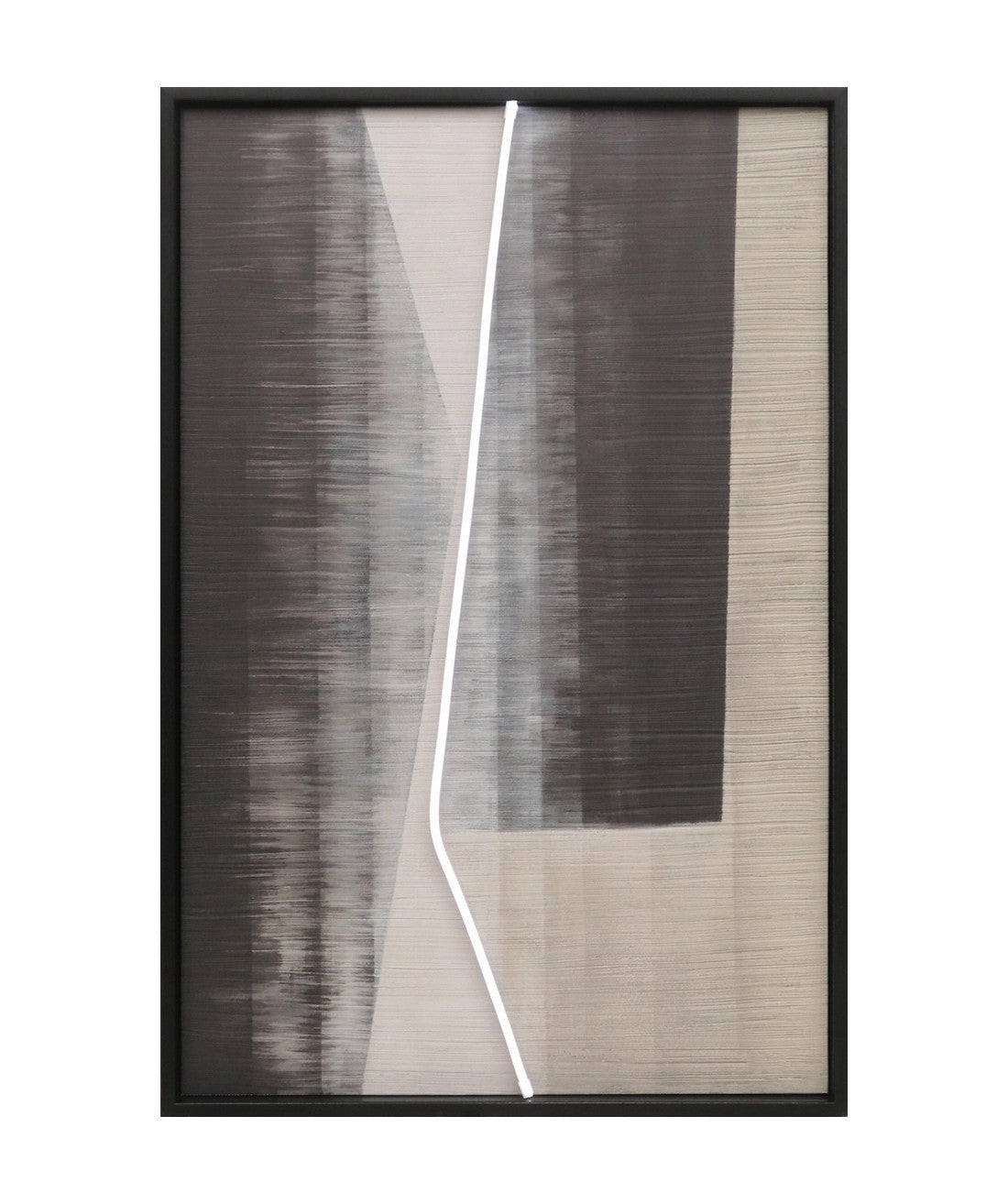 Cuadro luminoso 40x60 industrial negro