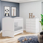 Cuna Menta blanco 3 en 1