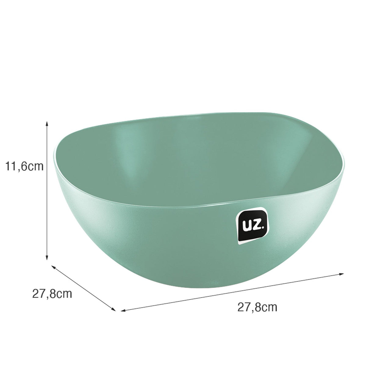 Ensaladera verde 3L