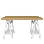 Escritorio Art II 135x60x75 blanco