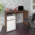 Escritorio Hall 110x48x75 café blanco