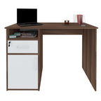 Escritorio Hall 110x48x75 café blanco