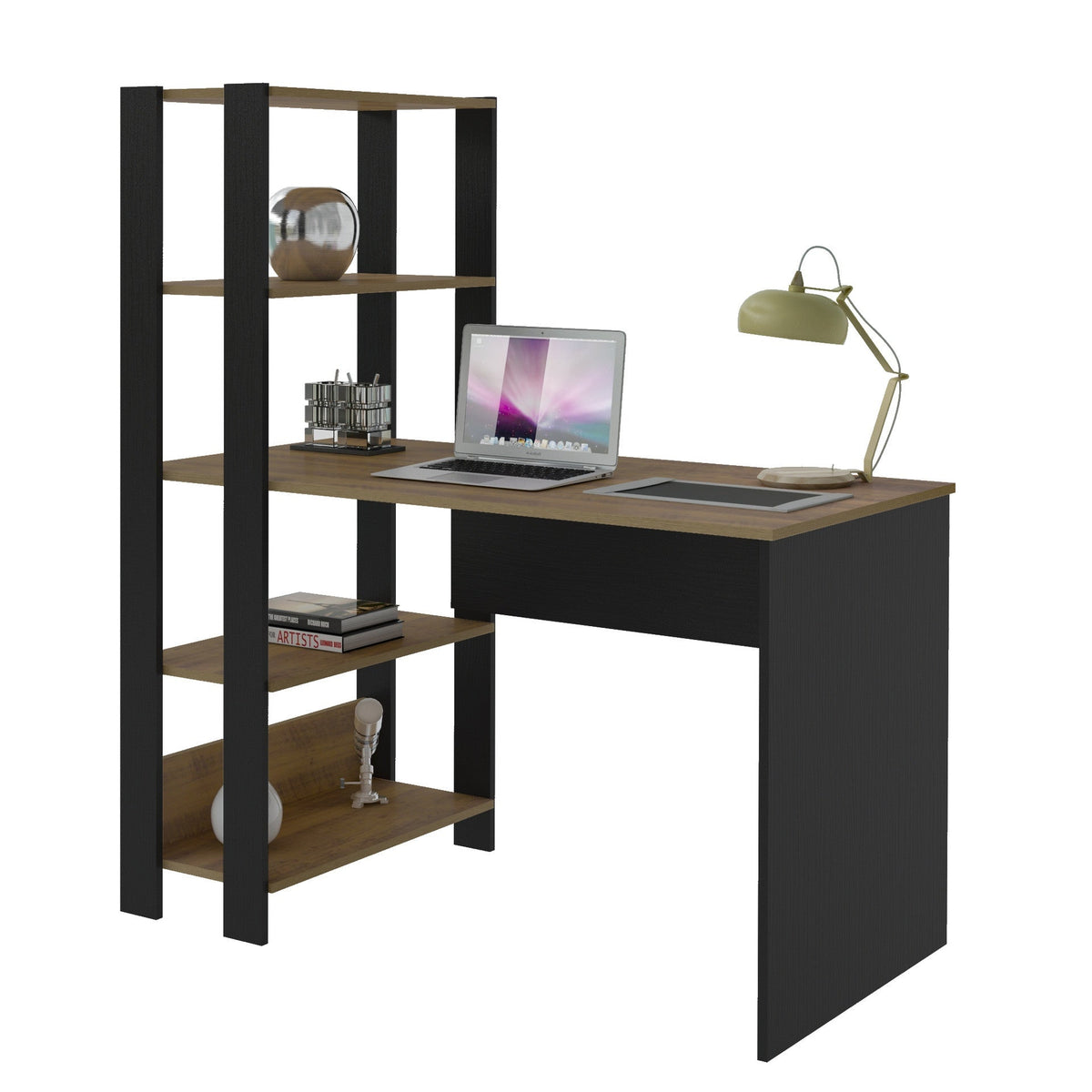 Escritorio Match 120x63x134 negro