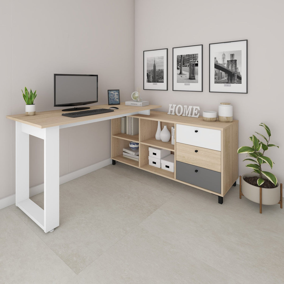 Escritorio Next 160x136x75