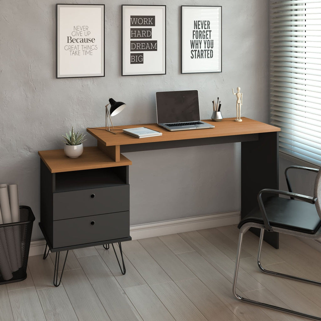 Escritorio Plus 143x45x75 negro