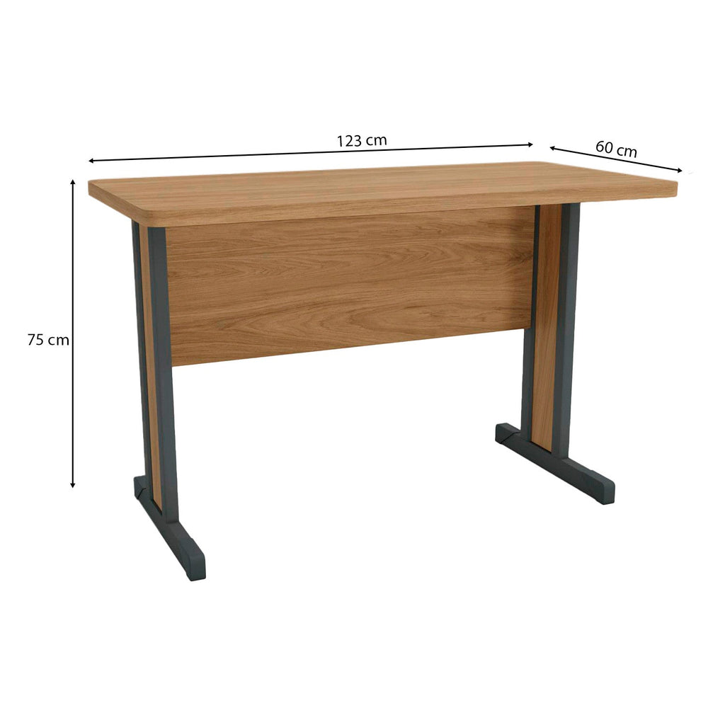 Escritorio Teca Italia 123x75x60 café