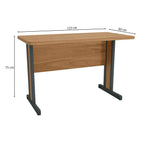 Escritorio Teca Italia 123x75x60 café