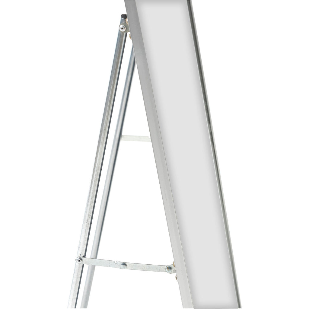 Espejo arco 42x152cm plateado