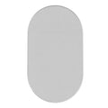Espejo ovalado 44,5x77,5cm Pill plateado