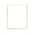 Espejo rectangular 60x80cm bronce