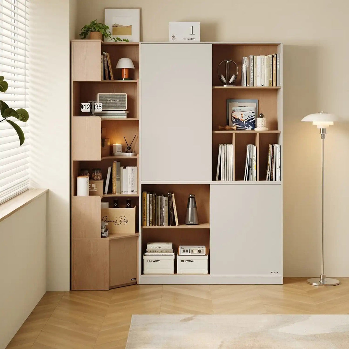 Estante 5 niveles Nexo madera