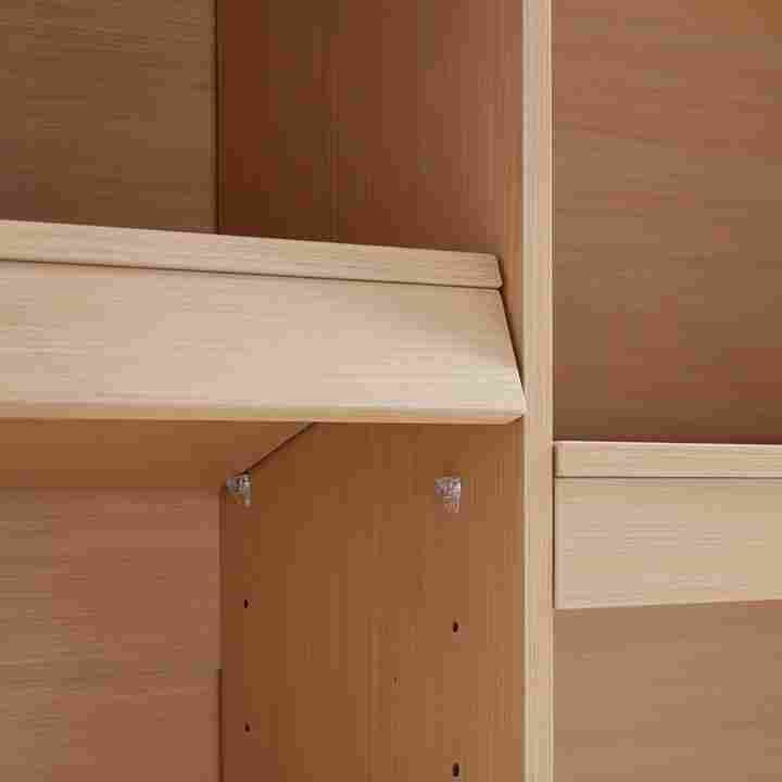 Estante 6 niveles Sauce madera