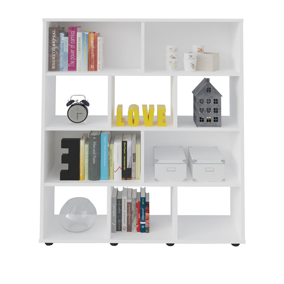 Estante Book blanco