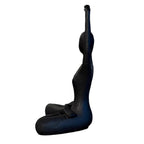 Figura resina yoga brazos negro