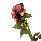 Flor artificial rosada 80cm