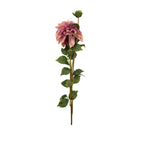 Flor artificial rosada 80cm