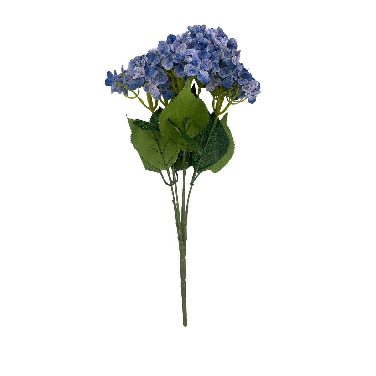 Flor hortensia artificial azul 46cm