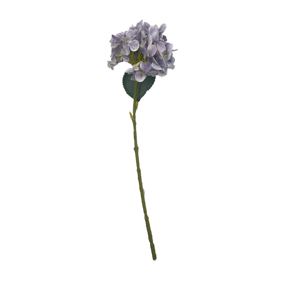 Flor hortensia artificial rosado / morado 41cm