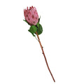 Flor protea artificial L rosada