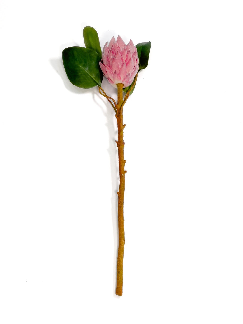 Flor protea artificial M rosada